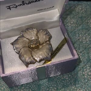 Vintage Austrian Crystal brooch